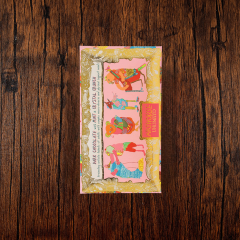 Dark Chocolate with Mint & Crystal Crunch