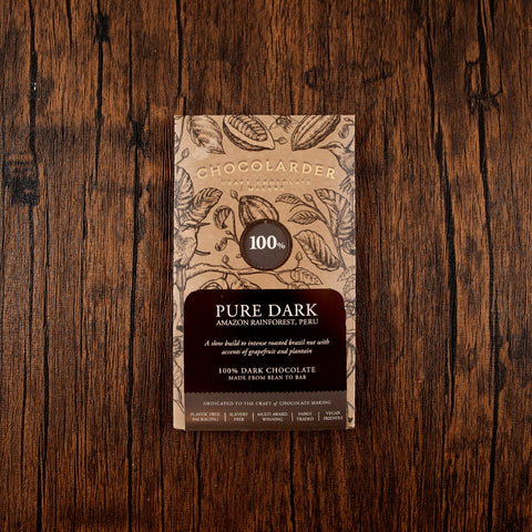 Pure 100% Single Origin Dark Chocolate