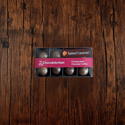 8 Hand-crafted Salted Caramel Truffles