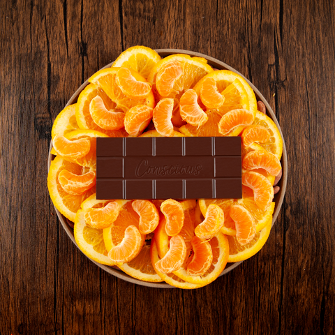 Orange & Tangerine Organic Dark Chocolate