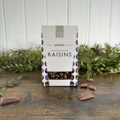 Joybox Milk Chocolate Covered Raisins