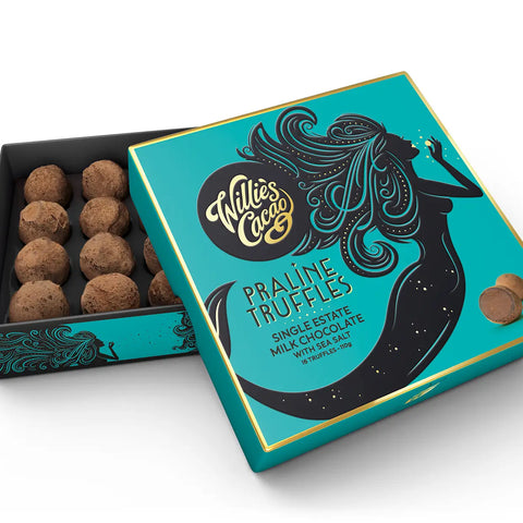 Milk Chocolate Truffle Praline Box