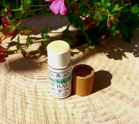 Tingly Herbal Mint 🌿 Cacao Butter Lip Balm