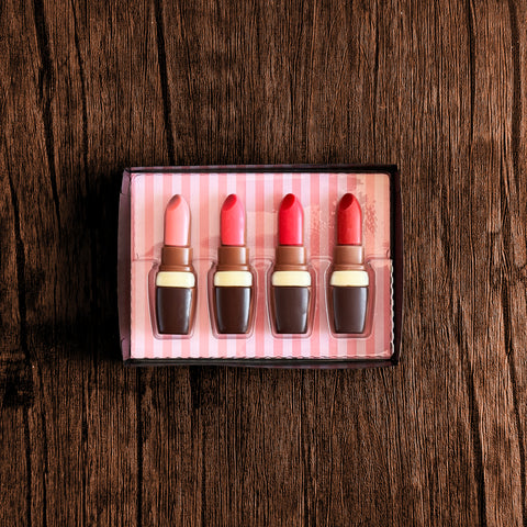 Chocolate Lipstick Set