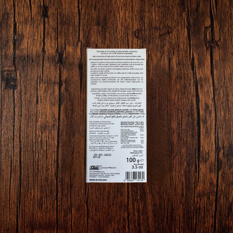 Italian Caffe Latte Dark Milk Chocolate