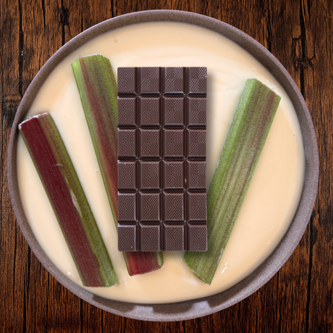 Rhubarb and Custard Milk Chocolate