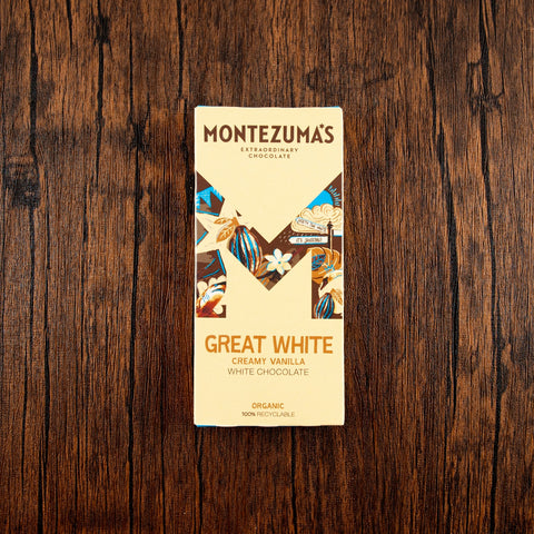 Great White Creamy Vanilla Organic White Chocolate