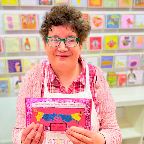 Dark Chocolate with Smoky Crunch & Maple Syrup